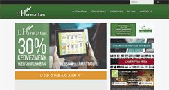 Desktop Screenshot of harmattan.hu