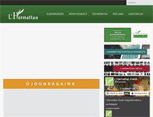Tablet Screenshot of harmattan.hu